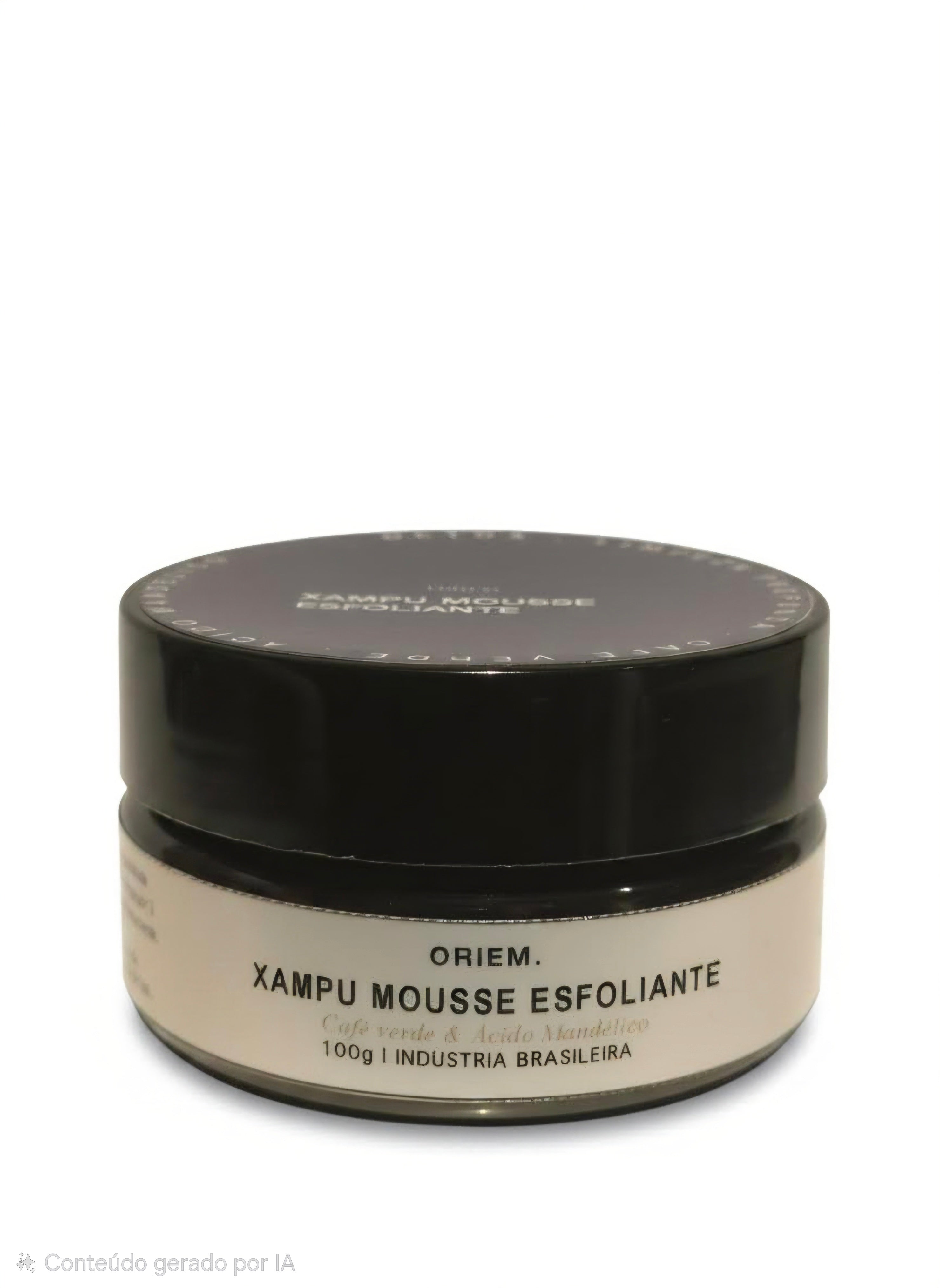 Xampu Mousse Esfoliante Alecrim & Café Verde